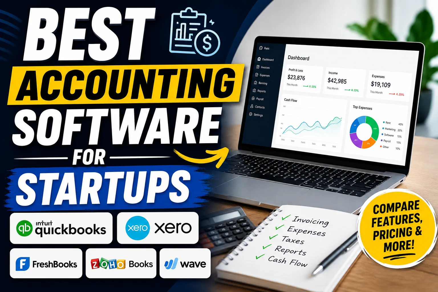 Best Accounting Software for Startups in 2026