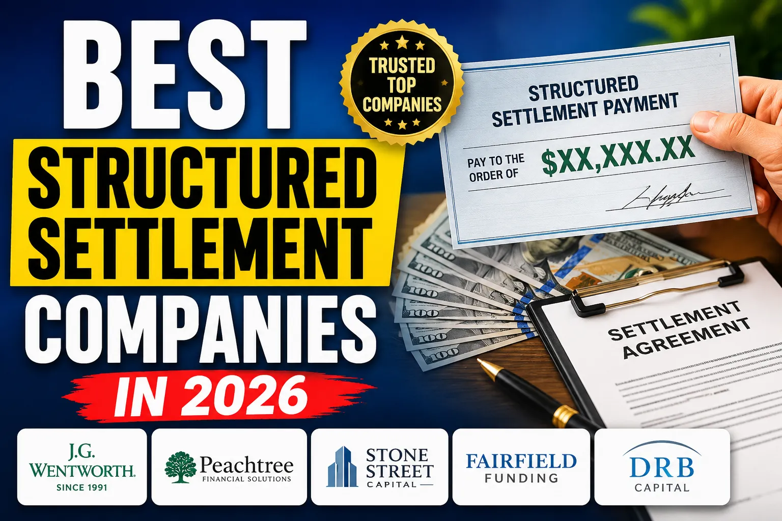 Best Structured Settlement Companies in 2026
